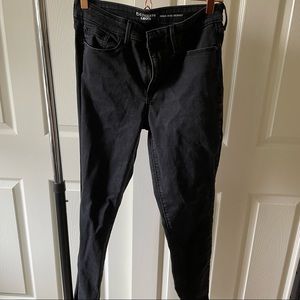 Size 10 black Levi jeans